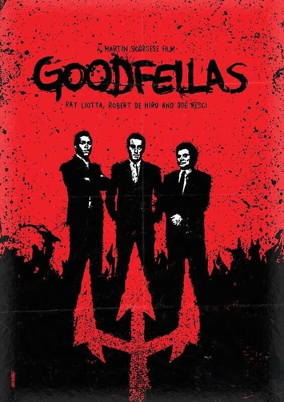 Goodfellas Classic Retro Movie Art tin sign NEW