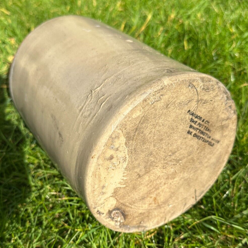 WW1 SRD JAR, CHESTERFIELD MAKER ORIGINAL GREAT WAR. NICE EXAMPLE