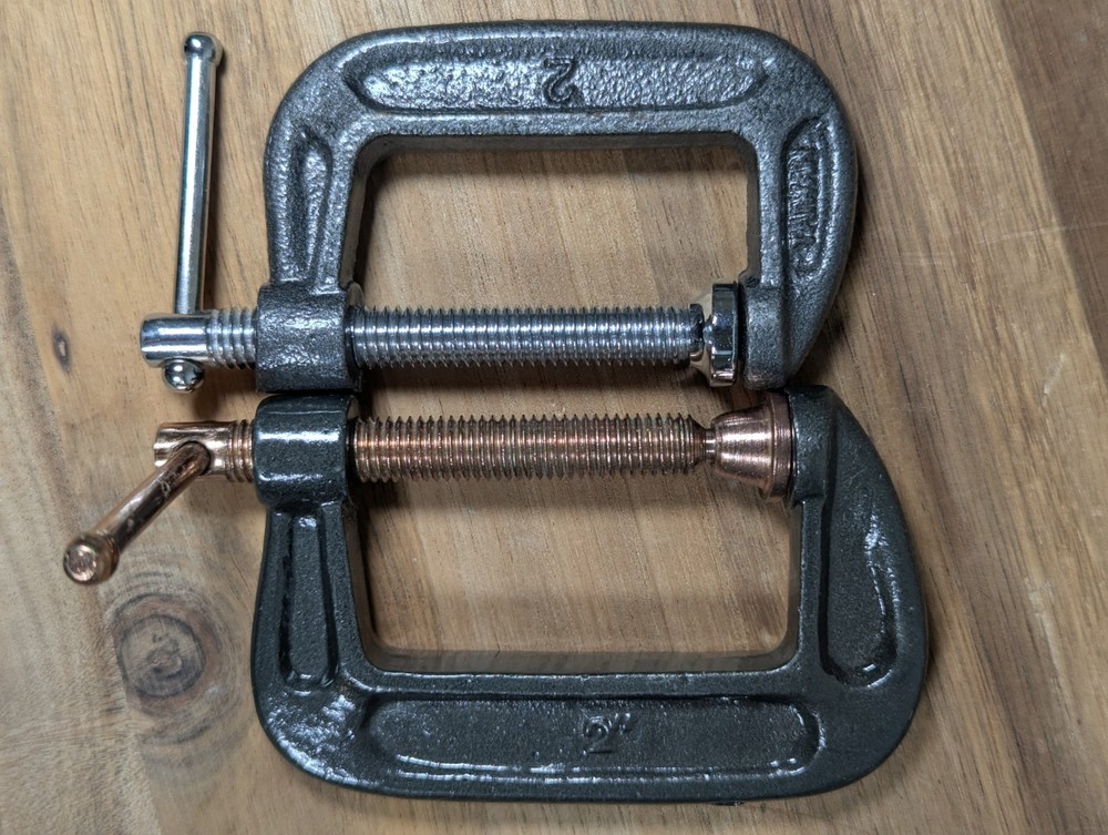 Generic C Clamps - 2" - Lot of 4