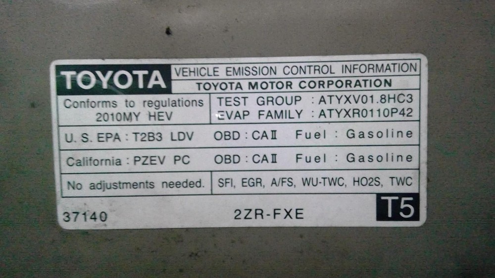 Used Ignition Immobilizer Module fits: 2010 Toyota Prius Theft-Locking security