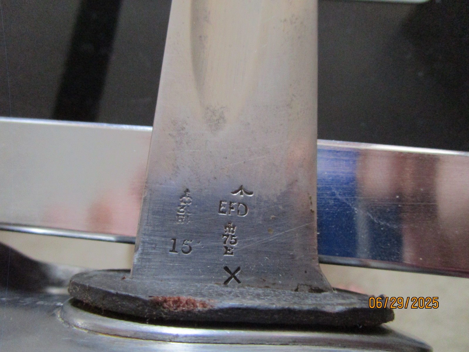 Original British P -1899 Cavalry Sword With Original Scabbard Date 1899 Boar war