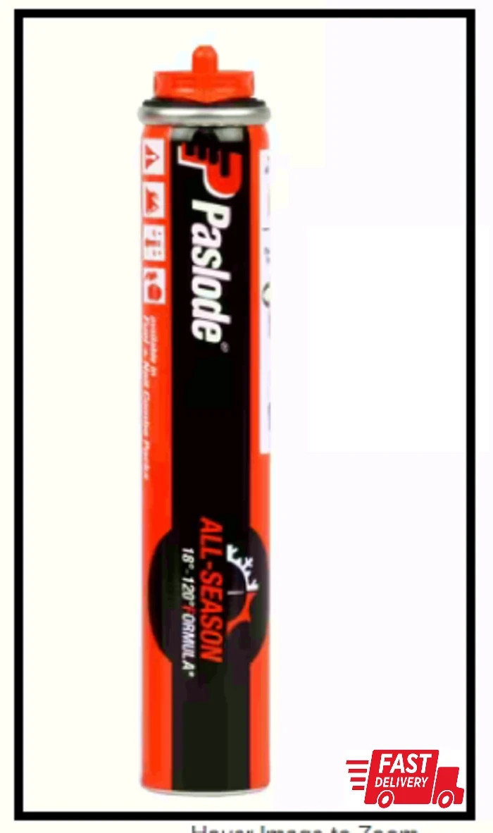 Paslode All Season Fuel For Cordless Framers 816008 With 902272R Adapter Framing