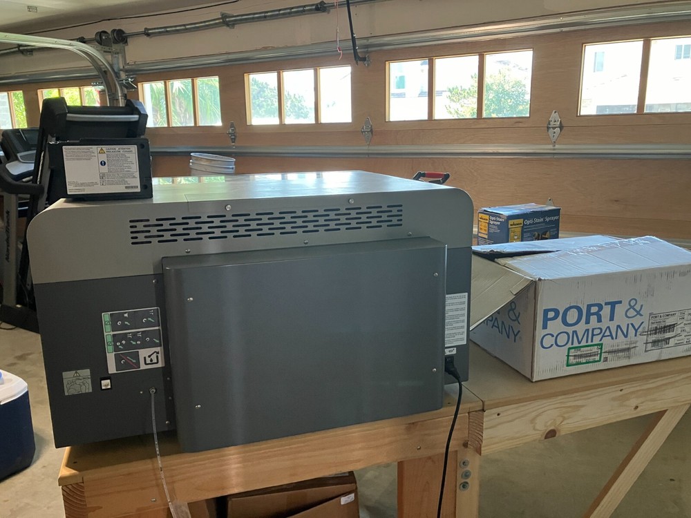 Ricoh RI-1000 DTG printer plus additional equipment