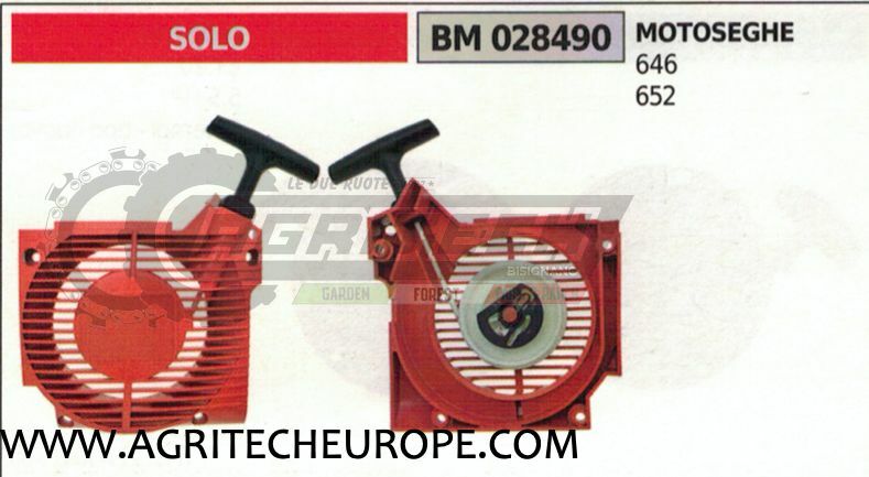 Complete Starter Assembly Starter Chainsaw SOLO 646 652
