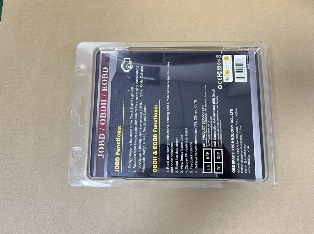 ANCEL JP700 Car JOBD OBD2 Scanner Code Reader Diagnostic Scan Tool Check Engine