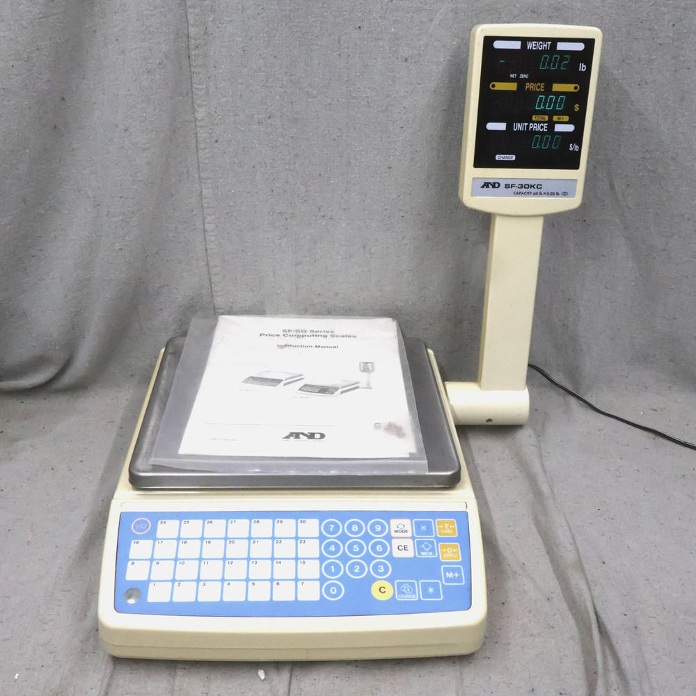 A&D SF-30KC Price Computing Business Scale Programmable Good Used Condition