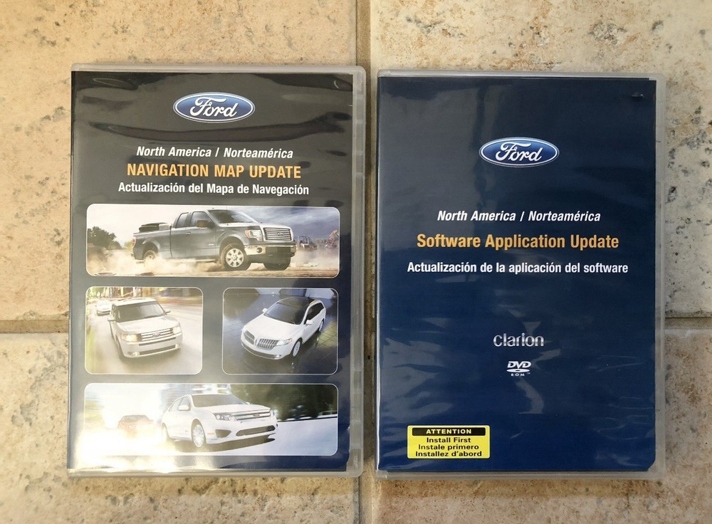 2014 Ford Software & Navigation Map Gracenote Updates North America Version 7.0X