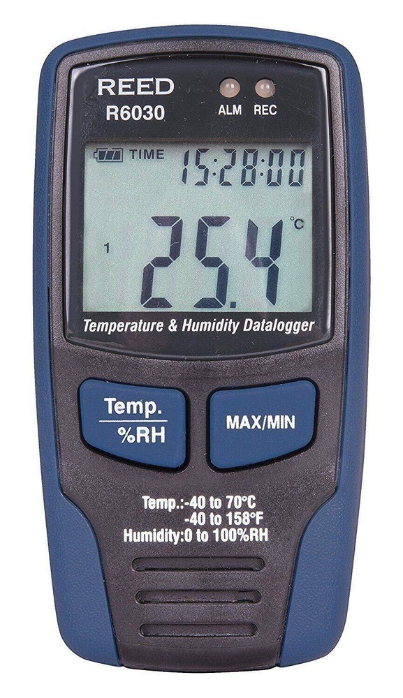 REED Instruments R6030 Temperature/Humidity Data Logger