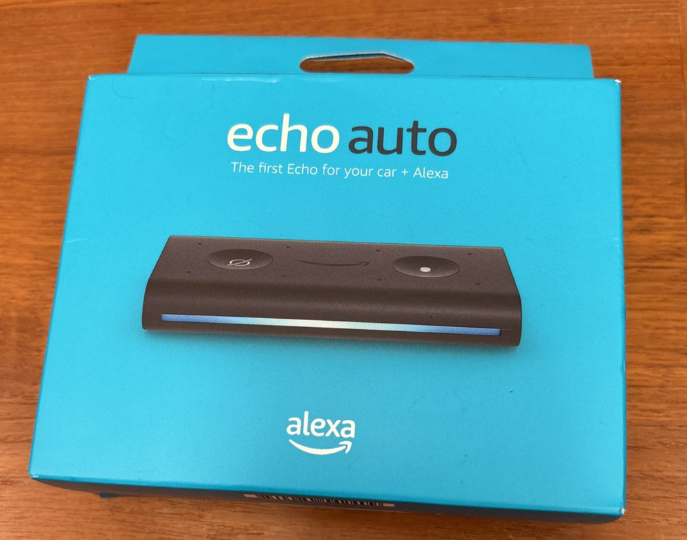 New Amazon Echo Auto First Generation Hands Free Alexa New/Sealed