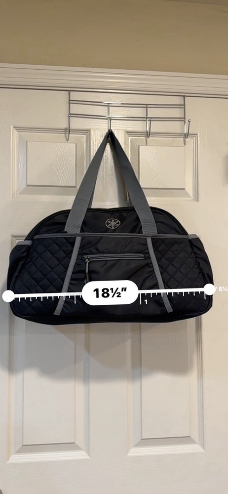 Gaiam Black Duffle Bag Size M