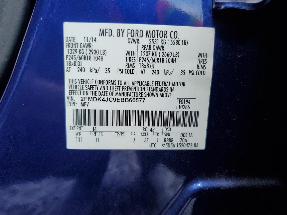 Used Telematics Interface Module fits: 2014 Ford Edge Communication voice recogn