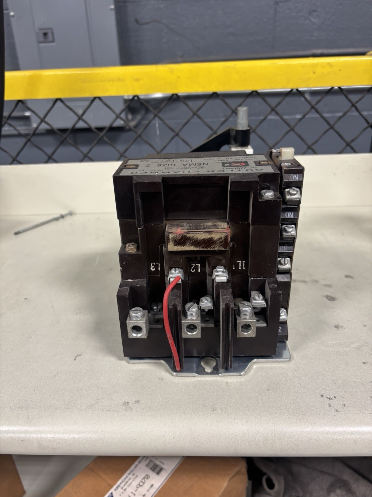 Cutler Hammer A10DN0 Size 2 Motor Starter Series A1 45 Amp 600V 120V Coil A10DNO