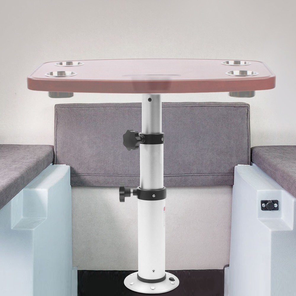 3-Section Pedestal Table Base Adjustable Table Pedestal Stand Height Adjustable