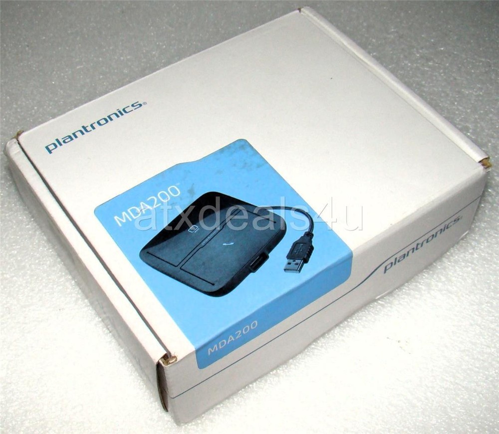 Plantronics MDA200 83757-01 Headset USB Switcher New