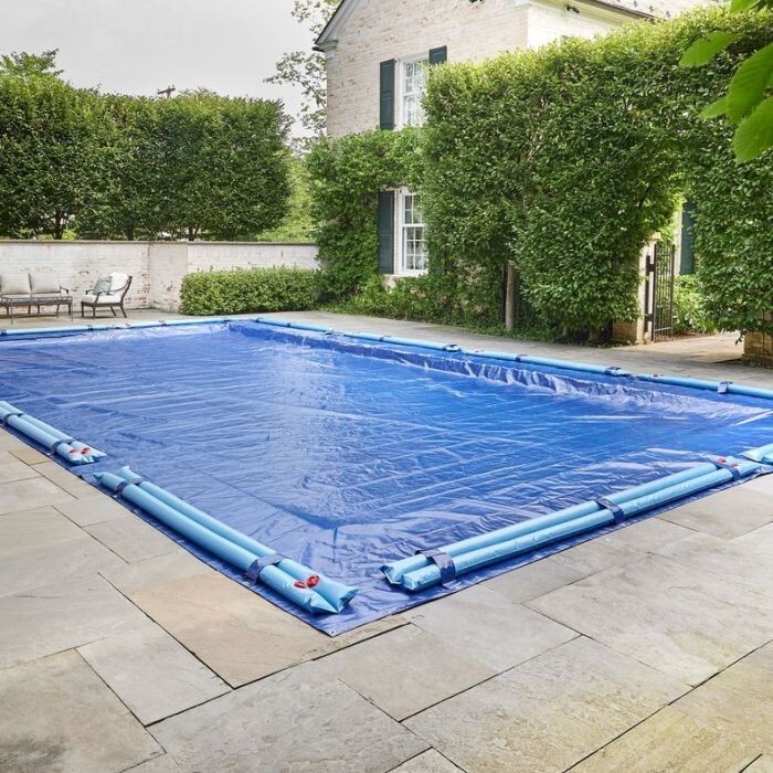 Doheny's 16 Year Solid Winter Cover for 20x40 ft Rectangular Pools