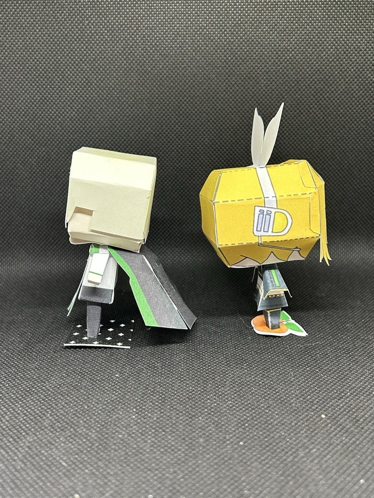Paper Crafted Figures