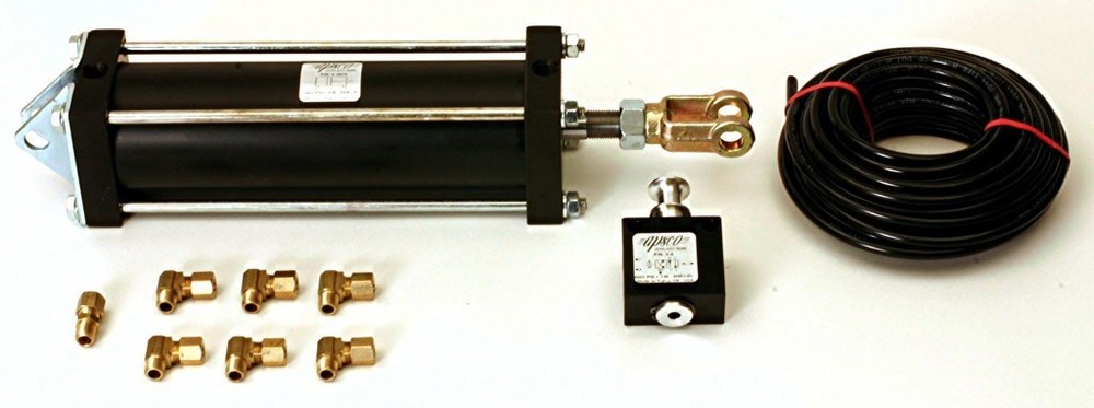 Air Cylinder W/ Push Pull Valve Kit Tailgate