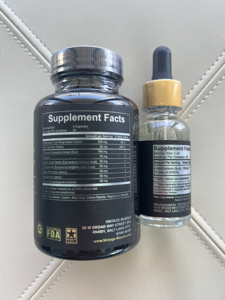 Rad Mass Stack 2 Step Precursor Test Base Muscle Gains By Vintage Muscle 💪🦍💧