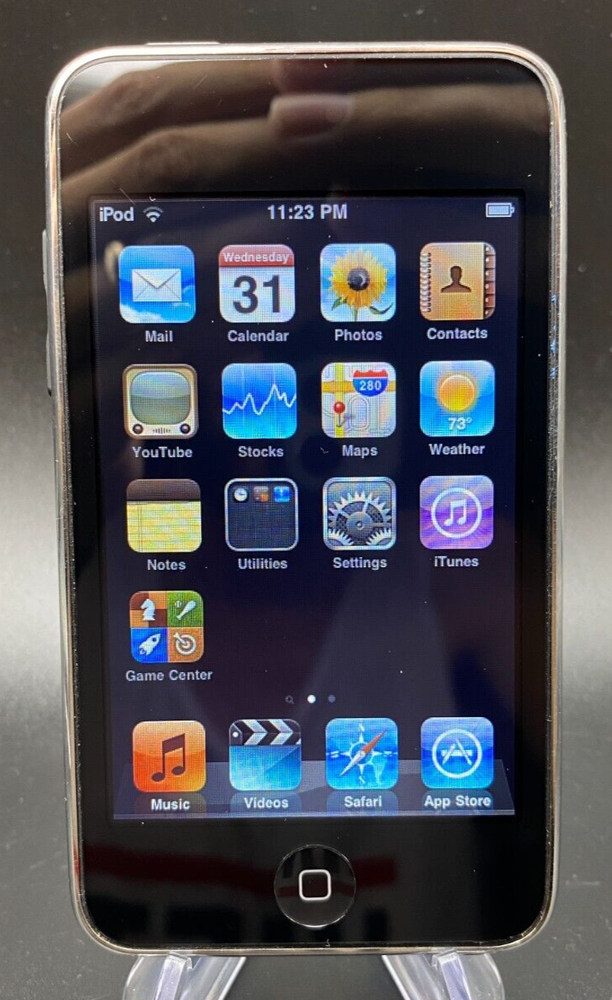 Apple iPod Touch 2nd Generation A1288 - Black (8GB) Working