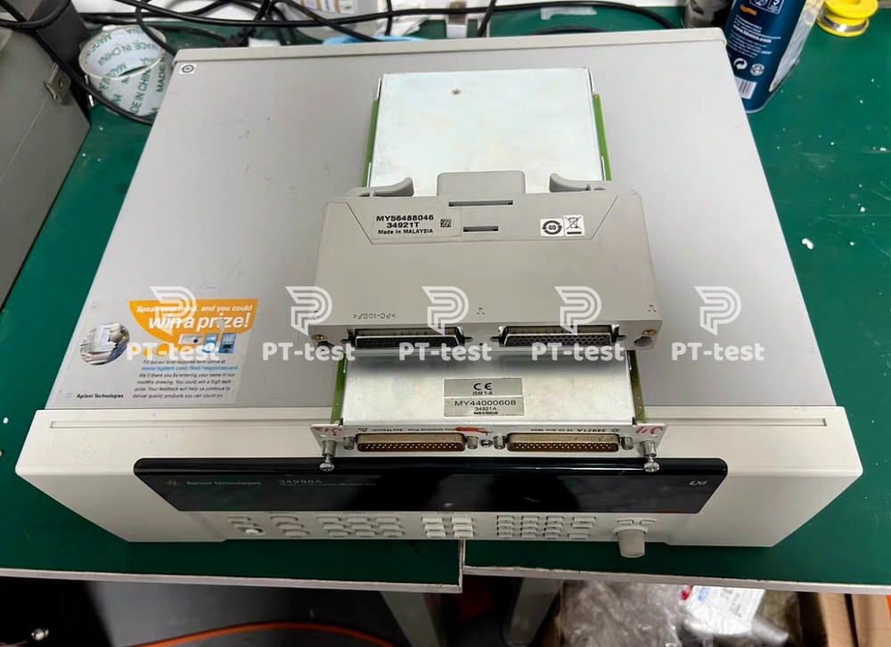 Agilent Technologies LXI 34980A Multifunction Switch Measure Unit NO MODULES--