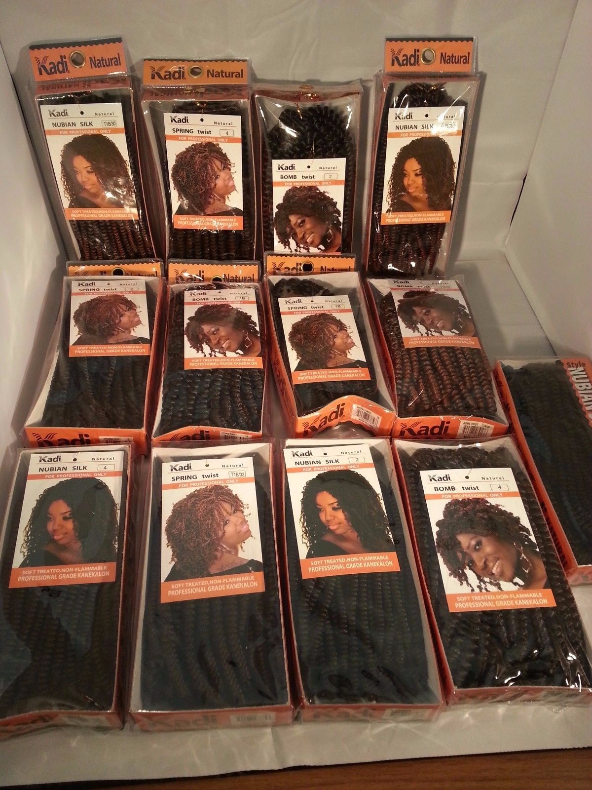 Kadi Natural Braiding Style, Hair Extension, Professional Grade Kanekalon