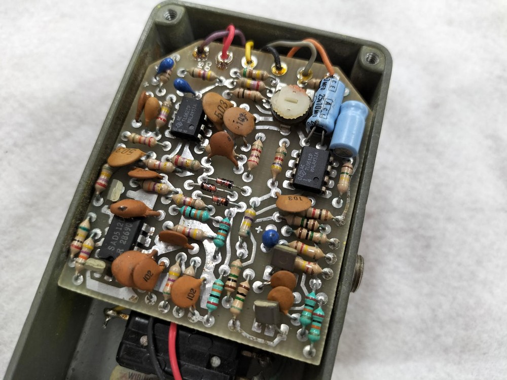 MXR Micro Chorus Guitar Effects Pedal Used