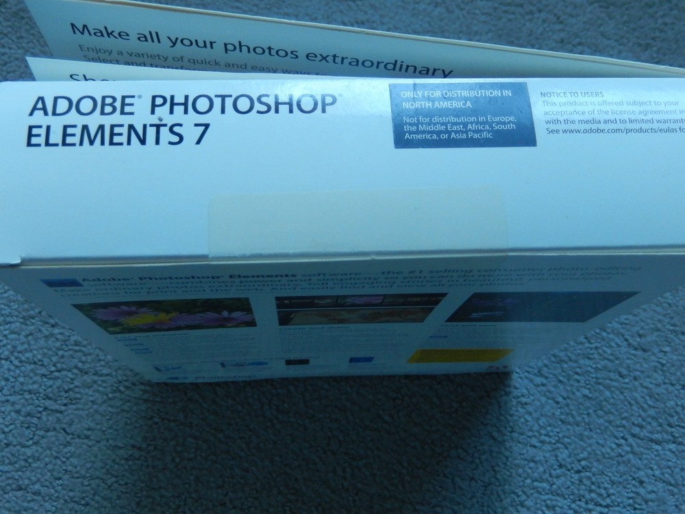 Adobe Photoshop Elements 7 Unopened