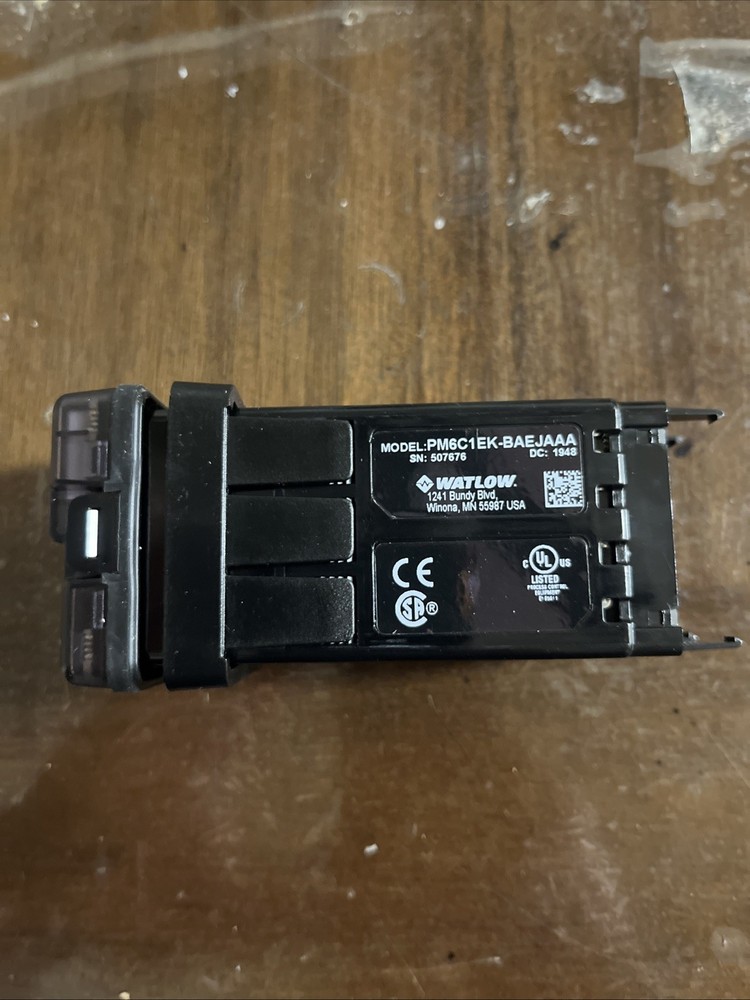 WATLOW PM6C1EK-BAEJAAA EZ-Zone Temperature Controller
