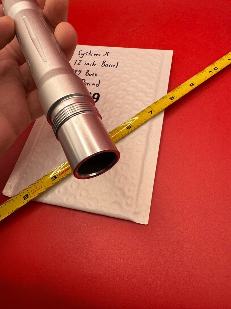 System X 12 Inch Paintball Barrel 689 Bore AC Thread