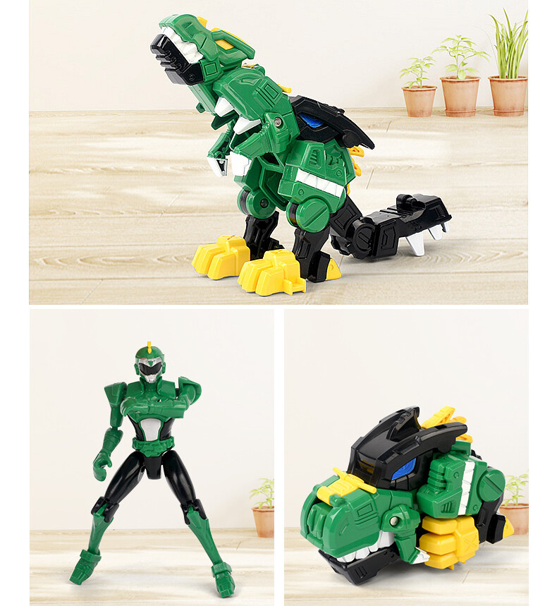 Miniforce Super Dino Power TRANS HEAD Armorbot T-Rex Dinosaur Figure For Boy Toy