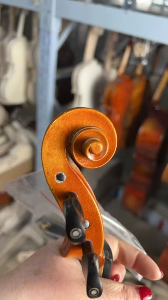 Stradivirus 4/4 Handmade Violin with Free Case