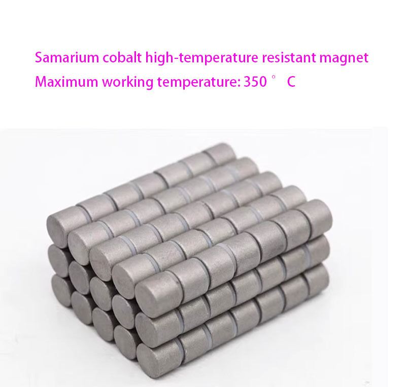 Diameter 12mm-40mm high-temperature resistant samarium cobalt disk strong magnet