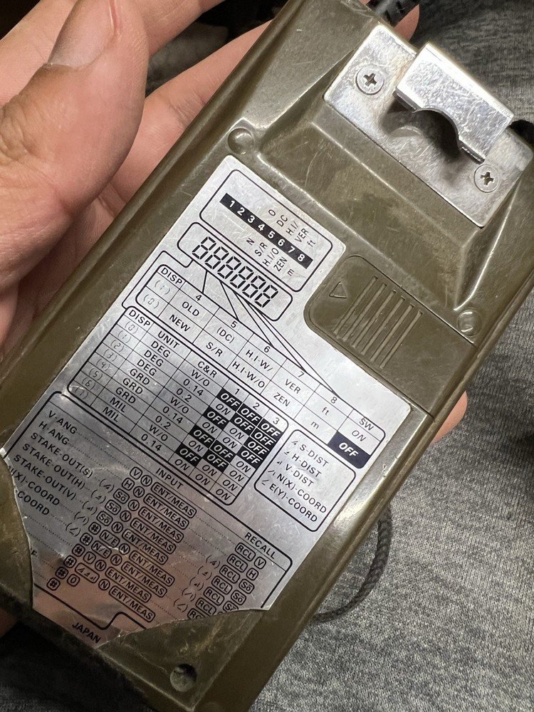 Topcon SRC-5 Calculator