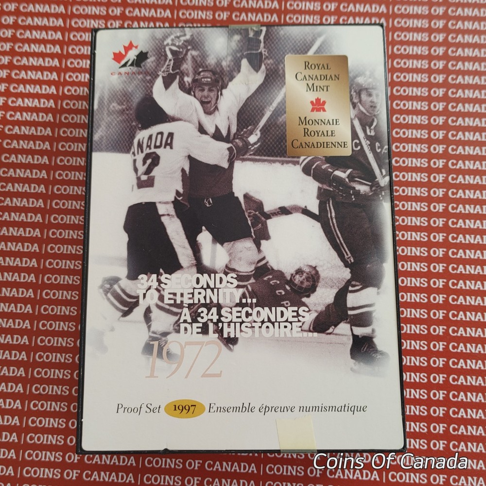 1997 Canada Silver Proof Set - Rainbow Toned Coins - Impressive! #coinsofcanada