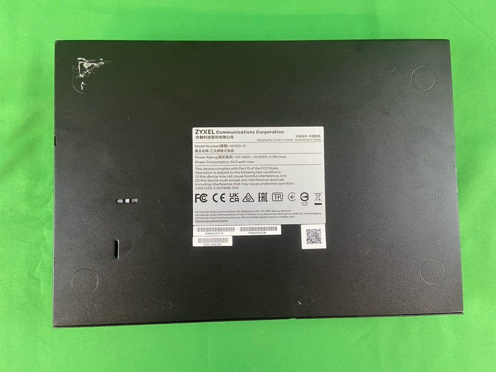 *Zyxel XS1930-10 Multi-Gigabit Smart Managed Switch*