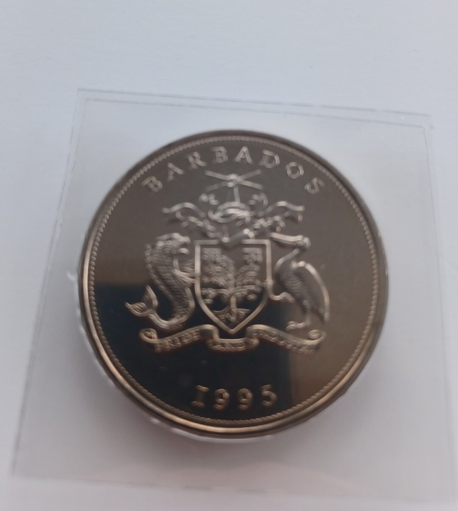Barbados 5 Dollars 1995 - United Nations CA