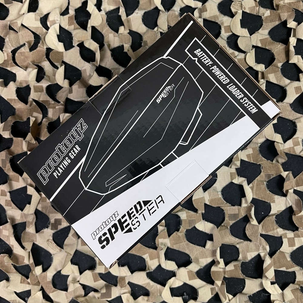 NEW Protoyz Speedster Multi-Caliber Paintball Loader By Planet Eclipse - Black