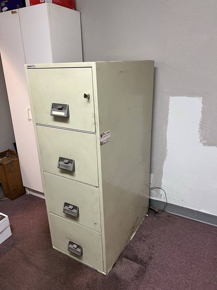SCHWAB 1000 Fireproof File Cabinet- 4 Drawer