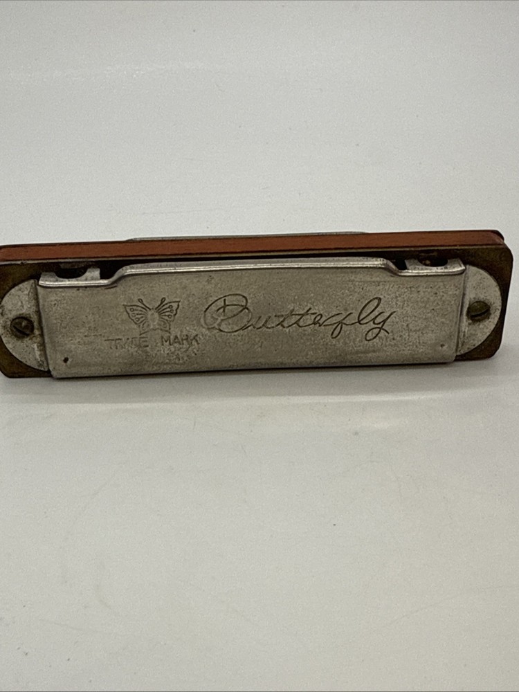 Vintage Butterfly Harmonica Occupied Japan