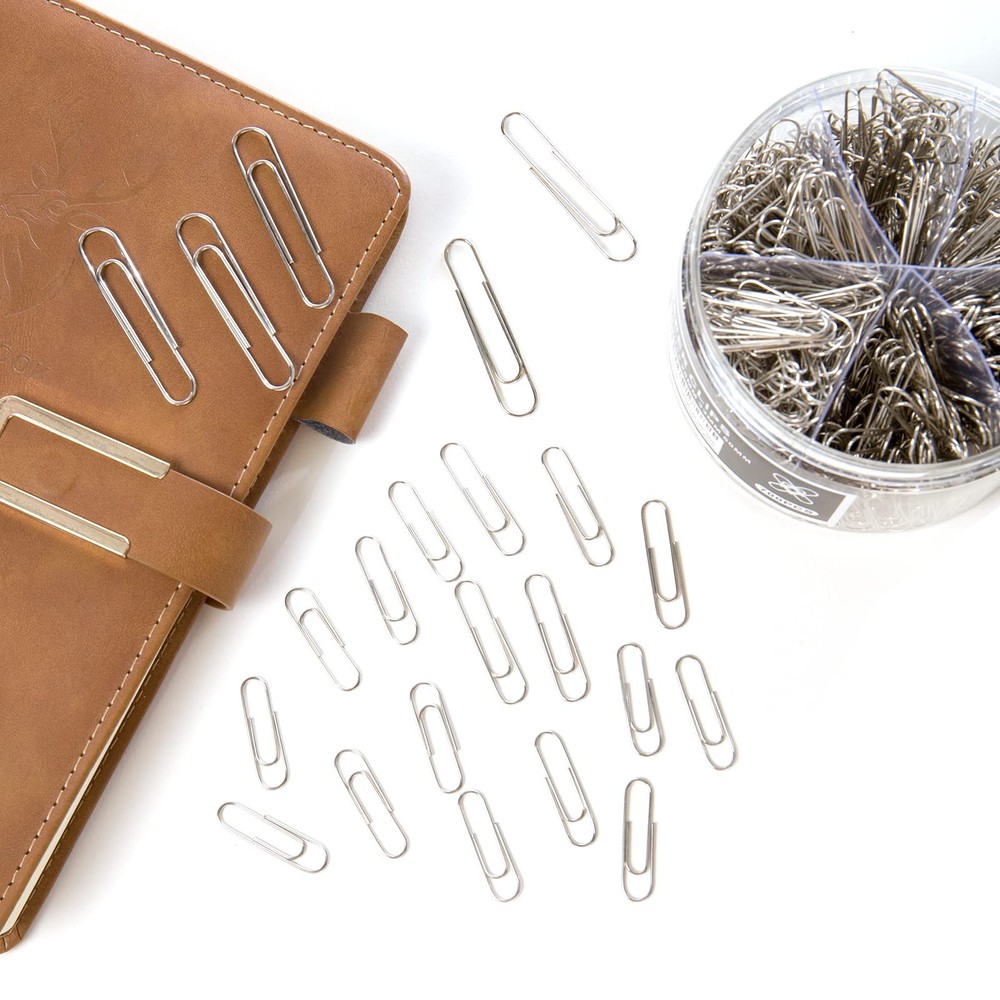 700pcs Paper Clips Assorted Sizes Large (700PCS) New