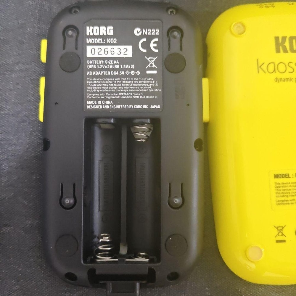KORG Kaossilator 2 Yellow Tested