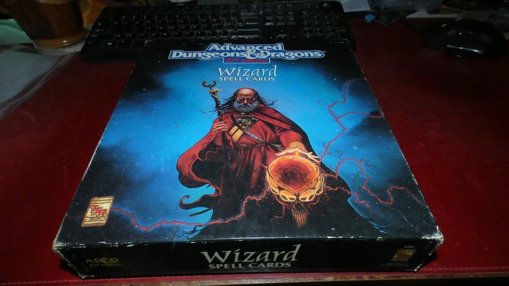 TSR AD&D: Wizard Spell Cards