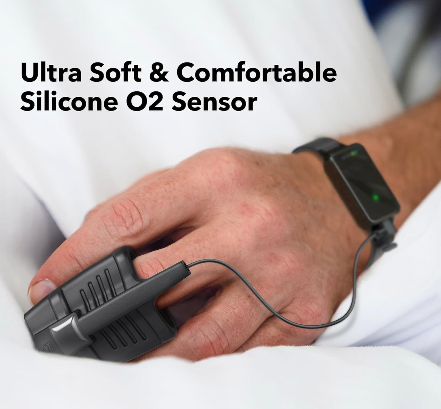 SleepO2 Wrist Recording Pulse Oximeter Continuous Oxygen Monitor Tracking（Used)