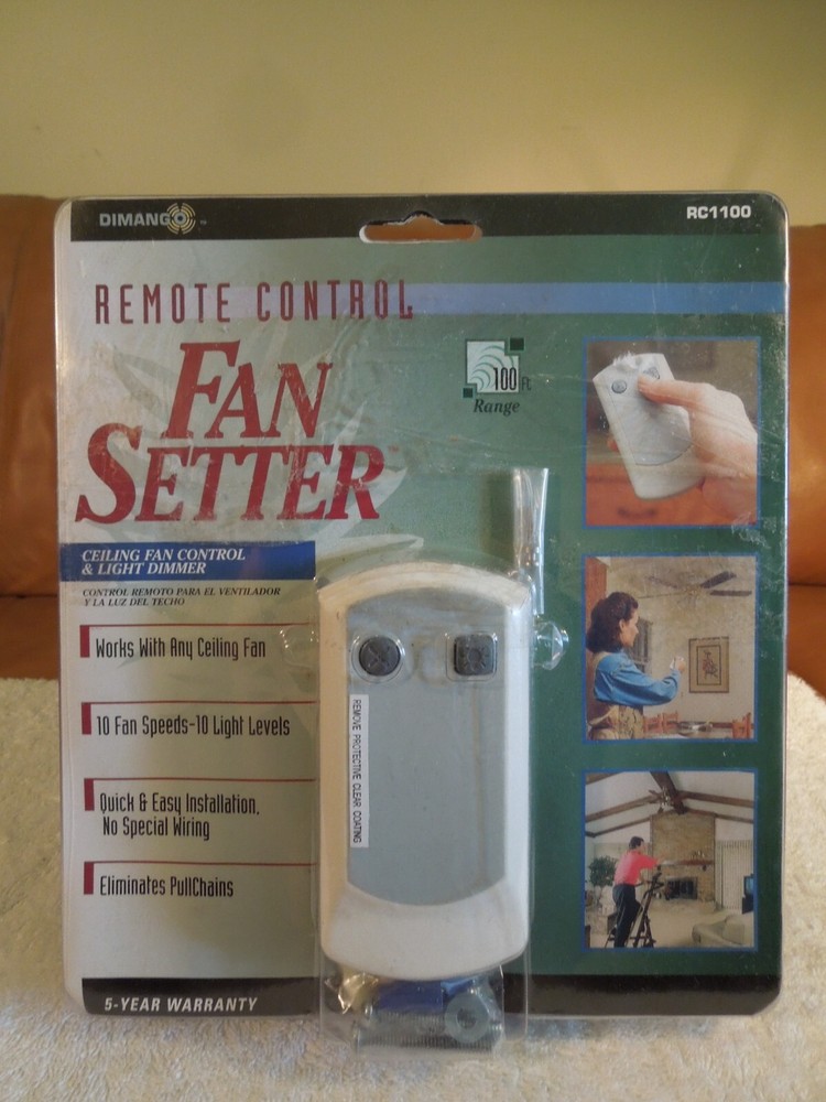 Dimango RC1100 Remote Control Fan Setter - 100 Ft Range