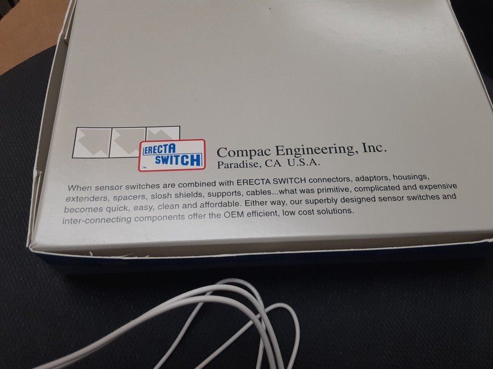Electra Switch COMPAC ENGINEERING 10-782-PP Liquid Level Switch Polypropylene