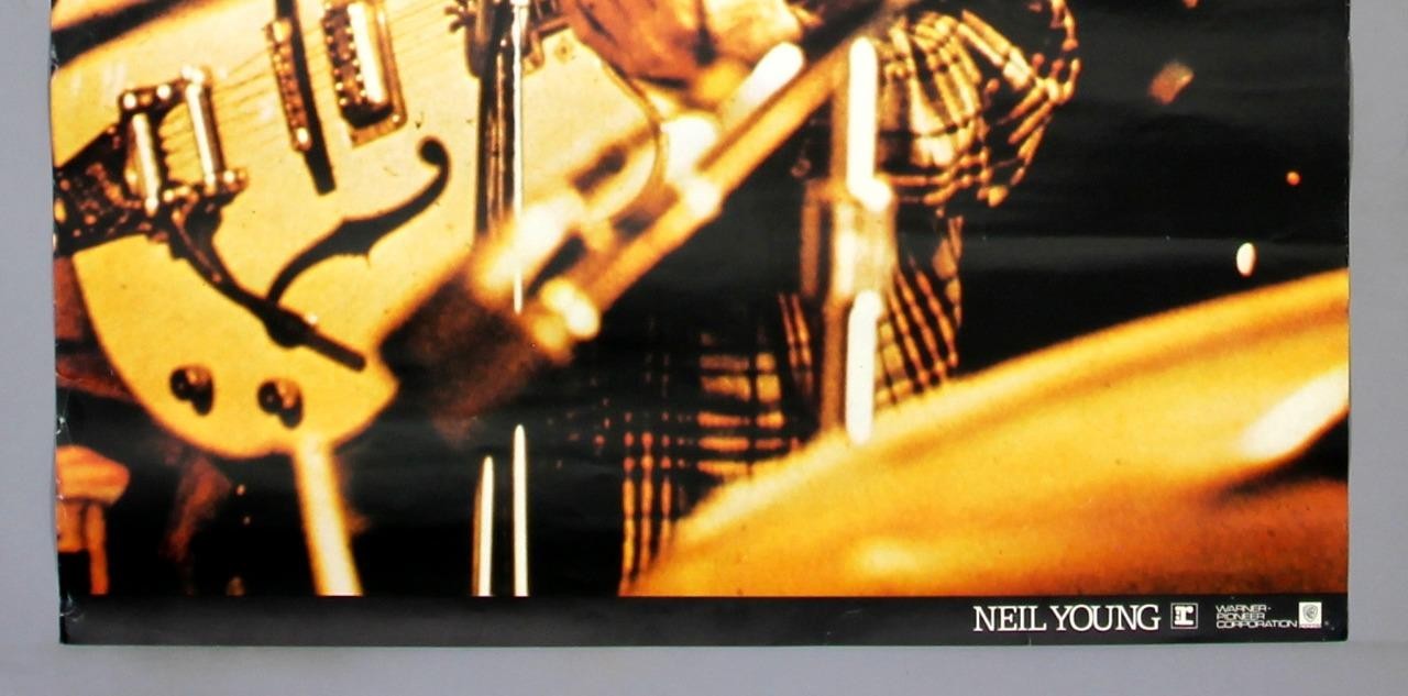 NEIL YOUNG – mega rare original 1975/76 Reprise/Warner-Pioneer promo poster