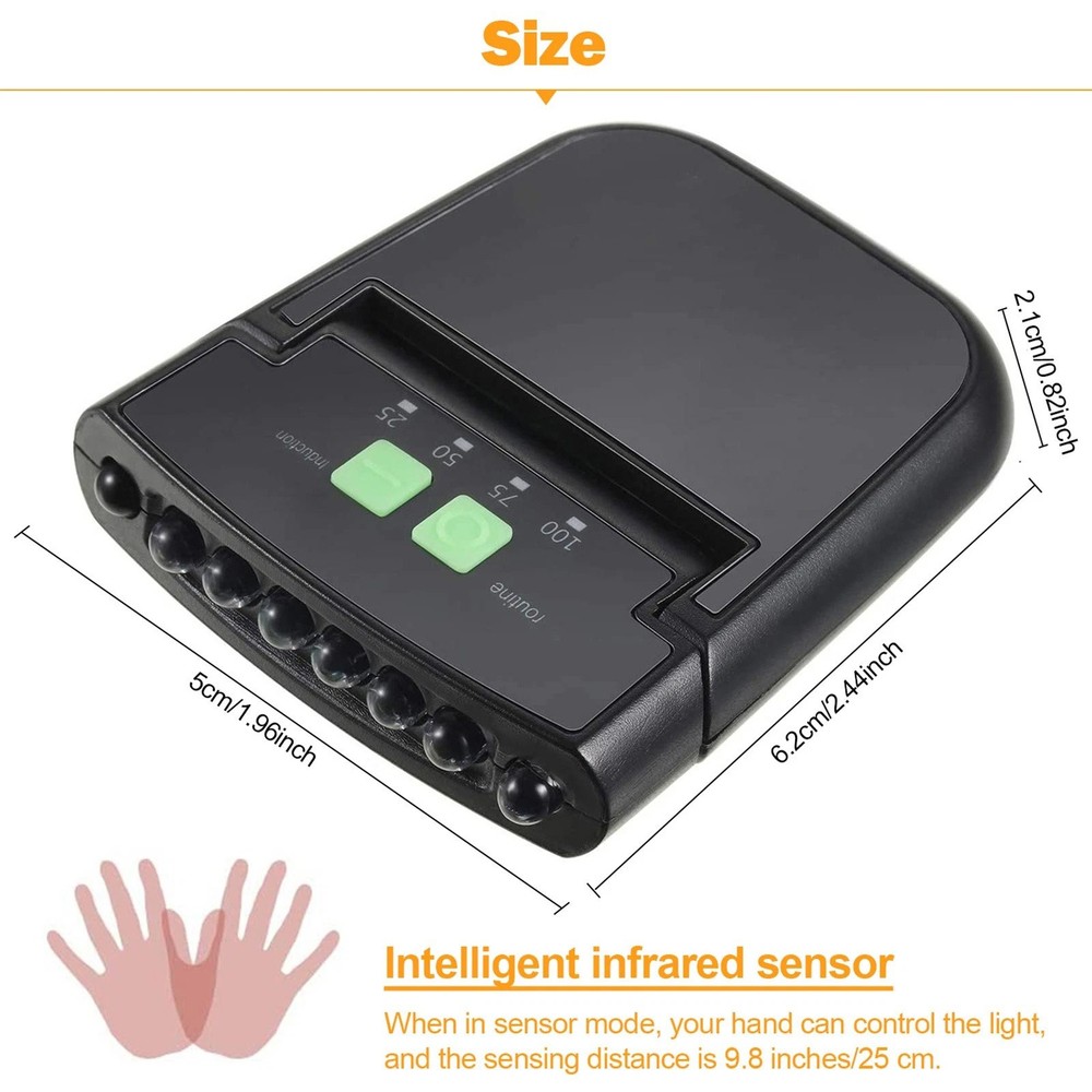 USB Rechargeable Hat Clip Light with Power Indicator for Reading Close Work