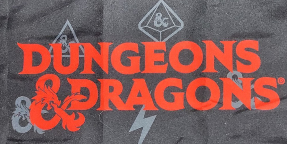 Dungeons & Dragons Pillowcase (lighly used)
