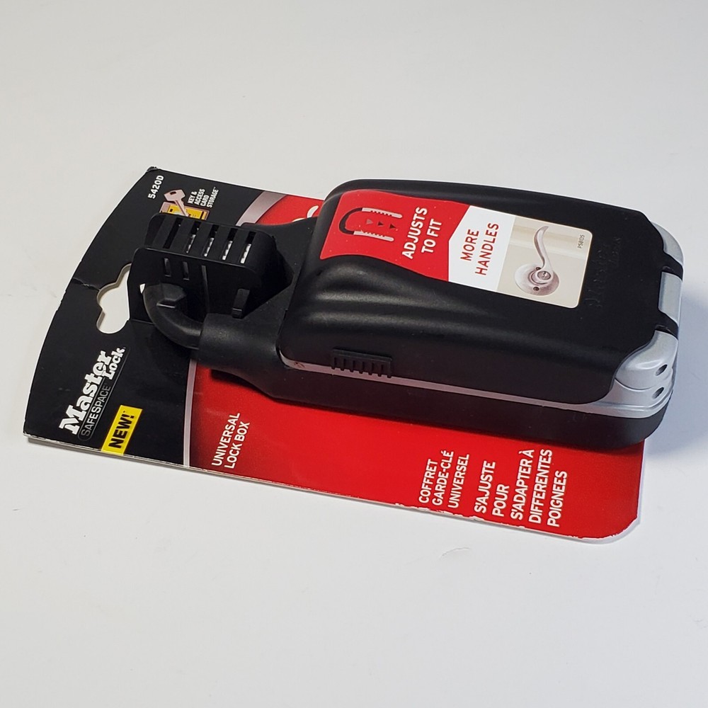 Master Lock Universal Lock Box: Spare Key & Access Card Storage! Model 5420D