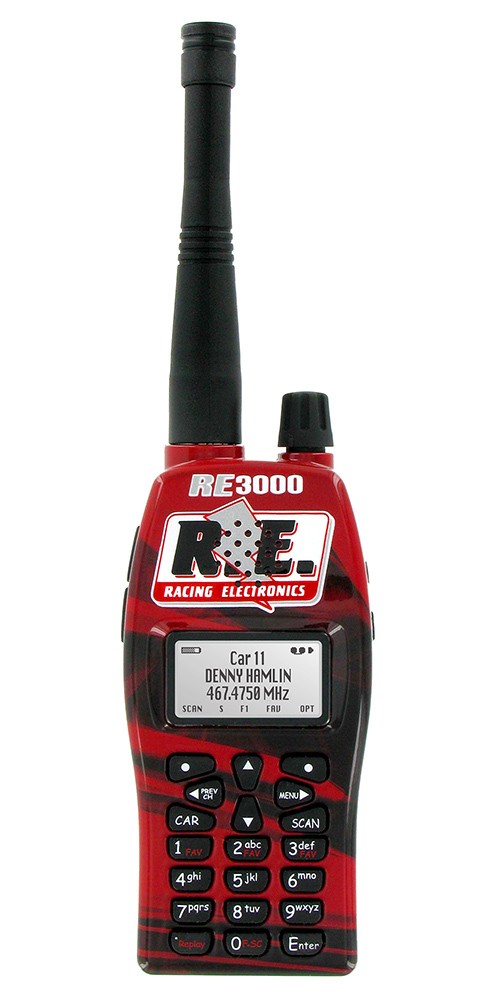 Racing Electronics RE3000 440-Channel Over-the-Air Programmable Scanner